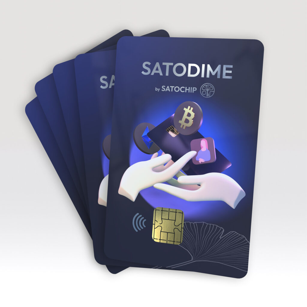 Satochip - Satodime 5-pack