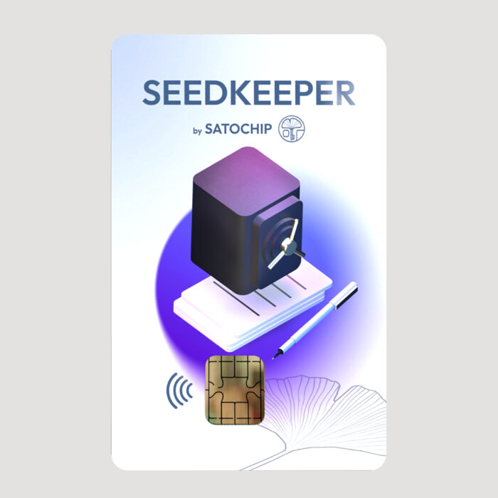 Seedkeeper seedphrase hardware storage solution