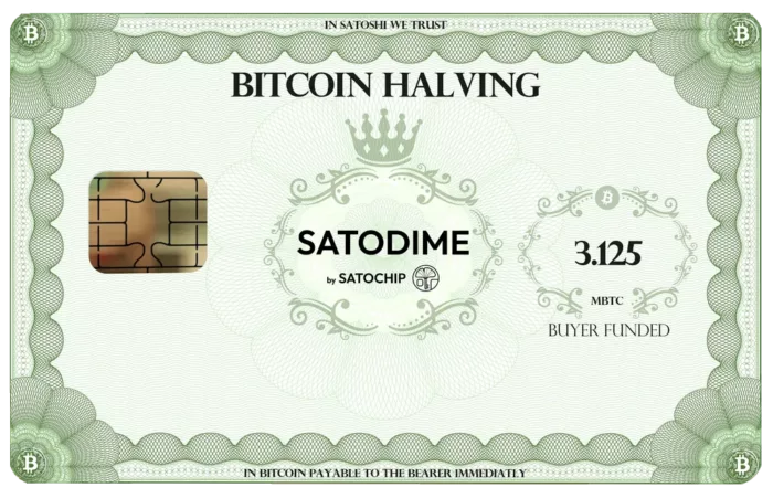 Bitcoin Halving - Limited Edition - Front