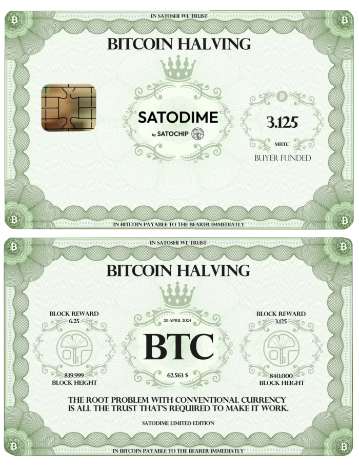 Bitcoin Halving - Limited Edition