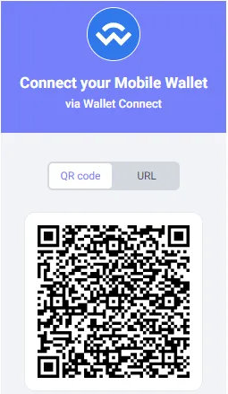 Satochip - Rabby Wallet - Copy the Wallet Connect string URL