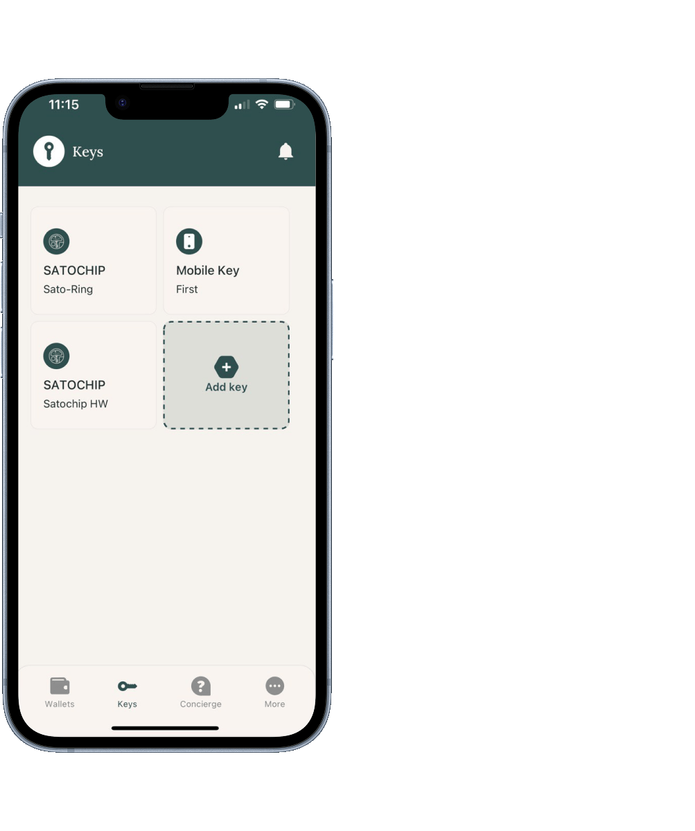 Satochip – BitcoinKeeper – PIN setup Satochip - BitcoinKeeper - PIN setup